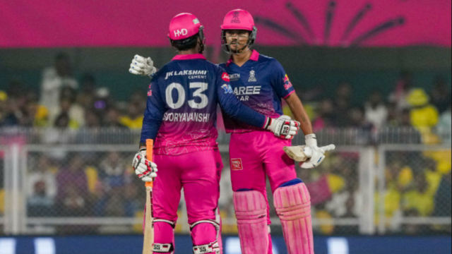 IPL 2026: Rajasthan Royals venceu o CSK por 8 postigos, Sooryavanshi brilha
