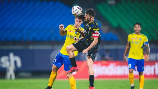ISL 2025-26: Chennaiyin ultrapassa Kerala Blasters para a primeira vitória da campanha
