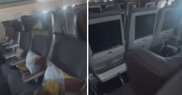 Voos vazios de Dubai