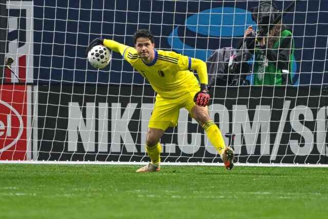 Imprensa belga reage ao desempenho de Senne Lammens na vitória Imprensa belga reage ao desempenho de Senne Lammens na vitória da Bélgica por 5-2 sobre os EUA