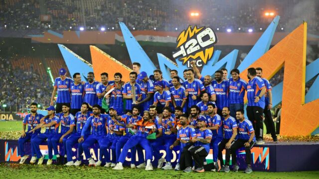 Índia vence a Copa do Mundo T20 de 2026 – Dhoni, Kohli e Tendulkar reagem após Men in Blue conquistar o terceiro título
