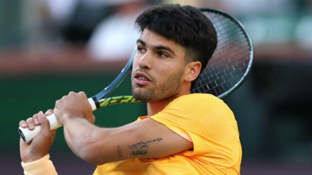 Indian Wells: Alcaraz entra nas oitavas de final com vitória de retorno, permanece invicto em 2026
