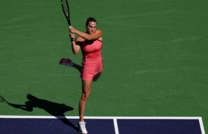 Indian Wells: Sabalenka e Osaka se enfrentarão nas oitavas de final, Gauff se aposenta com lesão no braço Indian Wells: Sabalenka e Osaka se enfrentarão nas oitavas de final, Gauff se aposenta com lesão no braço