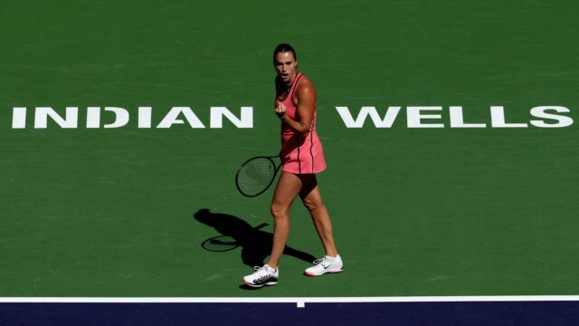 Indian Wells: Sabalenka ultrapassa Osaka nas quartas de final em uma batalha entre campeões do Grand Slam
