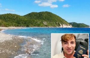 Influenciador de viagens faz viagem extrema de 8 horas para outro país e volta para casa no mesmo dia Doniak comeu frango condimentado antes de passar o resto da tarde na praia de Bob Marley. (