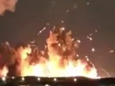 Intensos ataques EUA-Israelenses na cidade iraniana de Isfahan causam coluna de fogo Intensos ataques EUA-Israelenses na cidade iraniana de Isfahan causam coluna de fogo