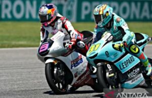 Jatuh Usai Torehkan Volta Tercepat, Veda Ega Pratama Gagal Finis da Moto3 América 2026 Intip Spek Gila Honda NSF250RW yang Bawa Veda Ega Naik Pódio