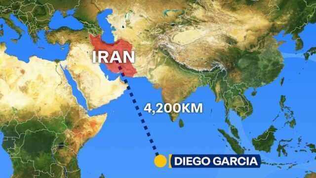 Irã lança mísseis contra base Reino Unido-EUA
