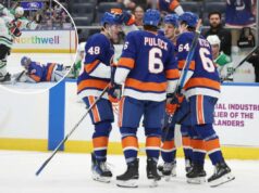 Islanders vencem Stars para aumentar as chances de playoffs Islanders vencem Stars para aumentar as chances de playoffs
