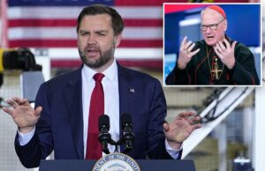 JD Vance admite que foi “muito duro” com os bispos católicos por ajudarem imigrantes ilegais JD Vance admite que foi “muito duro” com os bispos católicos por ajudarem imigrantes ilegais