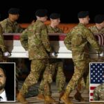 JD Vance comparece à transferência digna do sétimo soldado dos EUA morto na guerra do Irã