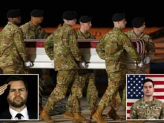 JD Vance comparece à transferência digna do sétimo soldado dos EUA morto na guerra do Irã JD Vance comparece à transferência digna do sétimo soldado dos EUA morto na guerra do Irã