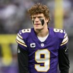 J.J. McCarthy #9 of the Minnesota Vikings.