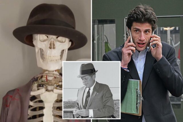 Jack Schlossberg revela que tem um esqueleto vestido com as roupas do avô JFK - e sua razão bizarra para isso
