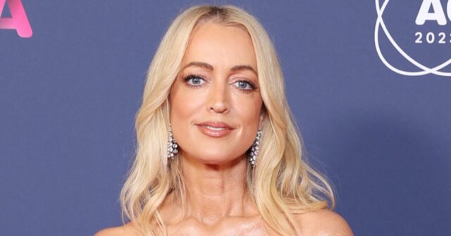 Jackie 'O' Henderson participa do 34º Australian Commercial Radio Awards (ACRAs) anual na ICC Sydney em 14 de outubro de 2023 em Sydney, Austrália. 