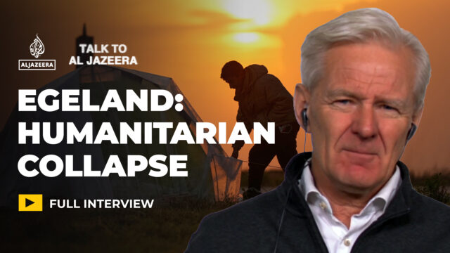 Jan Egeland: Milhões de deslocados à medida que os conflitos no Médio Oriente se aprofundam

