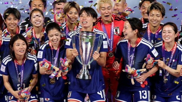Japão vence Austrália e conquista título da Copa Asiática Feminina Japão vence Austrália e conquista título da Copa Asiática Feminina