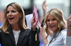 Jenna Bush Hager chora e elogia a entrevista do programa ‘Today’ de Savannah Guthrie: ‘Mais corajosa do que posso imaginar’ Savannah Guthrie
