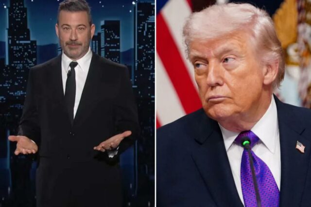 Jimmy Kimmel brinca que Trump deveria deixá-lo ser o anfitrião do jantar dos correspondentes na Casa Branca para 'pensar nas classificações'

