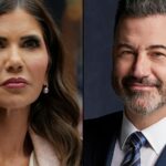 Jimmy Kimmel sobre a demissão da secretária de Segurança Interna de Trump, Kristi Noem: 'A coisa mais engraçada seria se eles a deportassem para El Salvador'