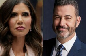 Jimmy Kimmel sobre a demissão da secretária de Segurança Interna de Trump, Kristi Noem: ‘A coisa mais engraçada seria se eles a deportassem para El Salvador’ Jimmy Kimmel sobre a demissão da secretária de Segurança Interna de Trump, Kristi Noem: 'A coisa mais engraçada seria se eles a deportassem para El Salvador'