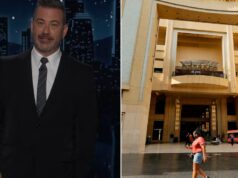 Jimmy Kimmel sobre como o Oscar é realizado em um shopping: ‘Na noite passada, Barbra Streisand estava tão perto de uma loja de temas populares’ Jimmy Kimmel sobre como o Oscar é realizado em um shopping: 'Na noite passada, Barbra Streisand estava tão perto de uma loja de temas populares'