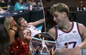 Jogador de Gonzaga se torna viral por reação ao bater em líder de torcida Jogador de Gonzaga se torna viral por reação ao bater em líder de torcida