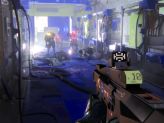 Jogo prático de maratona: Bungie constrói uma queima lenta gratificante Uma cabeça cibernética fala com o jogador.