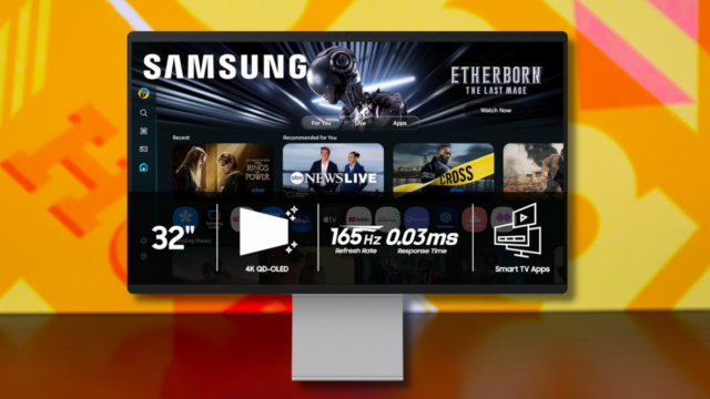 Jogue em 4K e economize US$ 300 com este monitor OLED Samsung
