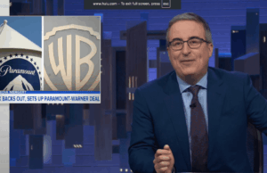 John Oliver diz que a compra da Warner Bros. pela Paramount não é uma boa notícia: ‘Como diabos eu saio daqui?’ John Oliver diz que a compra da Warner Bros. pela Paramount não é uma boa notícia: 'Como diabos eu saio daqui?'