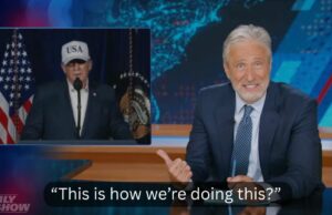 Jon Stewart analisa o anúncio de Trump sobre a guerra no Irã Jon Stewart analisa o anúncio de Trump sobre a guerra no Irã