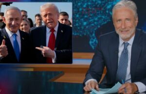 Jon Stewart critica Trump por manter a imprensa no escuro sobre a guerra no Irã: ‘Nossas bombas agora são mais inteligentes que nosso presidente’ Jon Stewart critica Trump por manter a imprensa no escuro sobre a guerra no Irã: 'Nossas bombas agora são mais inteligentes que nosso presidente'