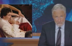 Jon Stewart diz que ‘Ópera e balé derrotaram Timothée Chalamet’ após a apresentação de Misty Copeland no Oscar: ‘Sem concurso! E nocaute! Jon Stewart diz que 'Ópera e balé derrotaram Timothée Chalamet' após a apresentação de Misty Copeland no Oscar: 'Sem concurso! E nocaute!