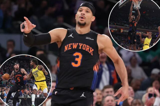 Josh Hart tem uma grande noite para impulsionar os Knicks sem Jalen Brunson a ultrapassar os Pacers
