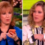 Joy Behar diz a Sara Haines para “calar a boca” em ‘The View’ por apontar que ela está “muito” no telefone
