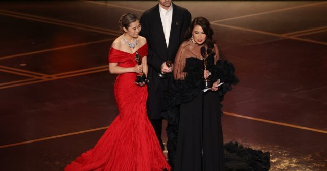 'KPop Demon Hunters' leva melhor filme de animação no Oscar 2026
