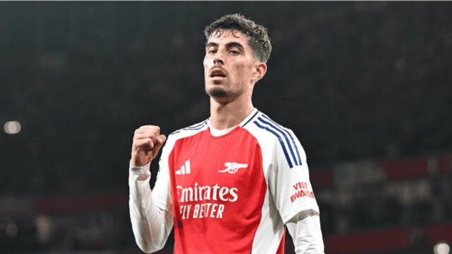 Kai Havertz Jadi Penyelamat Arsenal! Penalti Menit Akhir Paksa Leverkusen Bermain Imbang
