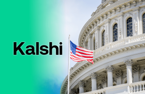 Kalshi move processo de Washington para tribunal federal em meio a disputa regulatória Kalshi move o processo de Washington para um tribunal federal em meio a uma disputa regulatória. Batalha legal do mercado de previsão de Kalshi com o estado de Washington mostrada pelo edifício do Capitólio dos EUA e pelo fundo da bandeira americana
