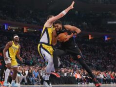 Karl-Anthony Towns está confortável e está jogando o melhor basquete da temporada pelos Knicks Karl-Anthony Towns dirige em Ivica Zubac durante a vitória dos Knicks sobre os Pacers em 17 de março de 2026 no Garden.