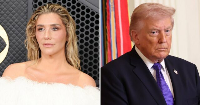 Kesha critica Trump depois que a Casa Branca usa sua Kesha critica Trump depois que a Casa Branca usa sua música em um vídeo pró-guerra