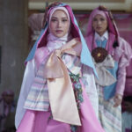 Ketika Mode Muslim Bertemu Nuansa Musim Bunga di Atas Panggung Pista