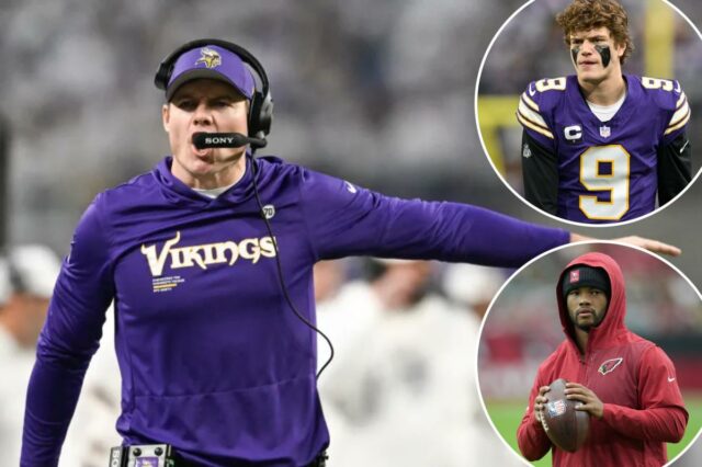 Kevin O'Connell 'animado' em adicionar Kyler Murray à iminente competição QB dos Vikings
