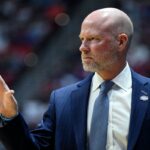 Head coach Kevin Willard of the Villanova Wildcats