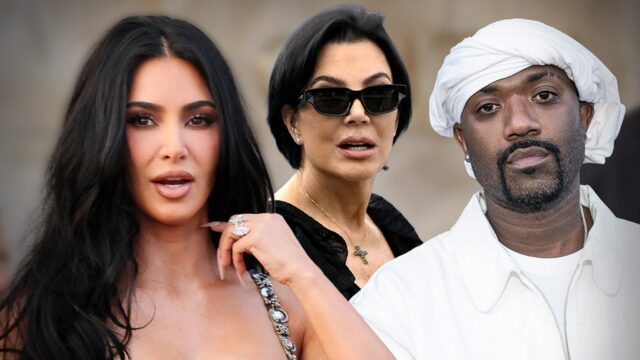 kim kardashian kris jenner ray j getty 1