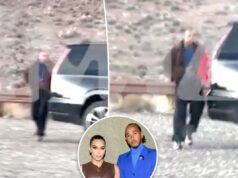 Kim Kardashian e Lewis Hamilton assistem ao pôr do sol no deserto durante uma viagem romântica ao Arizona Kim Kardashian e Lewis Hamilton assistem ao pôr do sol no deserto durante uma viagem romântica ao Arizona