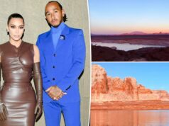 Kim Kardashian e Lewis Hamilton compartilham fotos épicas da viagem romântica ao Lago Powell Kim Kardashian e Lewis Hamilton compartilham fotos épicas da viagem romântica ao Lago Powell