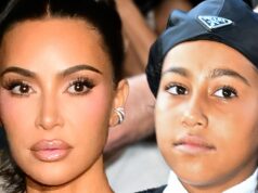 Kim Kardashian nunca tentou comprar uma bolsa Hermès rara para o Noroeste, apesar do relato Kim Kardashian Noroeste Getty 2