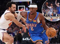 Knicks recupera duas vezes, mas fica aquém do atual campeão Thunder Knicks recupera duas vezes, mas fica aquém do atual campeão Thunder