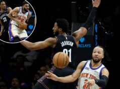 Knicks vencem os humildes Nets para evitar por pouco um grande constrangimento Knicks vencem os humildes Nets para evitar por pouco um grande constrangimento