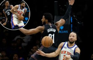 Knicks vencem os humildes Nets para evitar por pouco um grande constrangimento Knicks vencem os humildes Nets para evitar por pouco um grande constrangimento